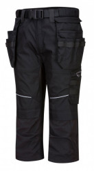 Pantaloni de lucru 3 sferturi cu buzunare pentru scule detasabile