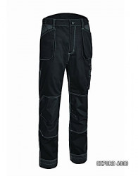Pantaloni talie lucru SAND de vara cu intarituri