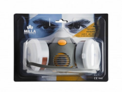 Set semimasca Etna cu 2 filtre A1P2R