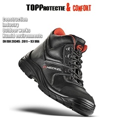 Lichidare - Bocanci de protectie Heckel Focus S3 cu bombeu metalic