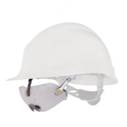 Casca electricieni Quartz Up III cu ochelari transparenti Fuego