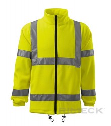 Fleece galben benzi reflectorizante 3M