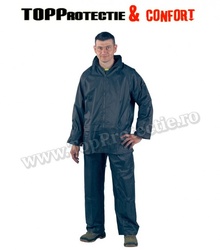 Jacheta + pantaloni rezistenti la apa si vant, verde, galben si albastru
