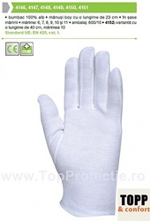 Manusi albe servire hotel ospatar bumbac 4150 (4146-51) multiplu pachet