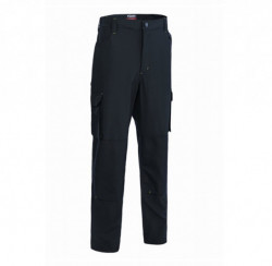 Pantaloni talie TENERIO - negru