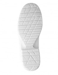 Pantofi de protectie S2 fara siret,albi, rezistenti la lichide