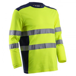 Tricou reflectorizant cu maneci lungi Rikka