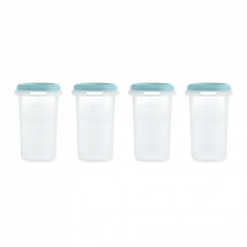 Set 4 Recipiente Ermetice gradate 330 ml Terra Ocean