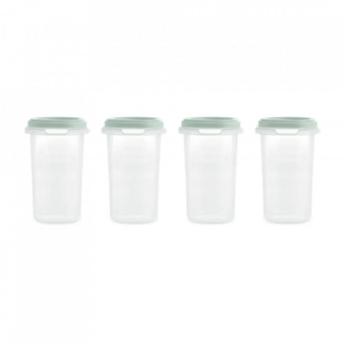 Set 4 recipiente gradate 330 ml ermetice Dolce Mint