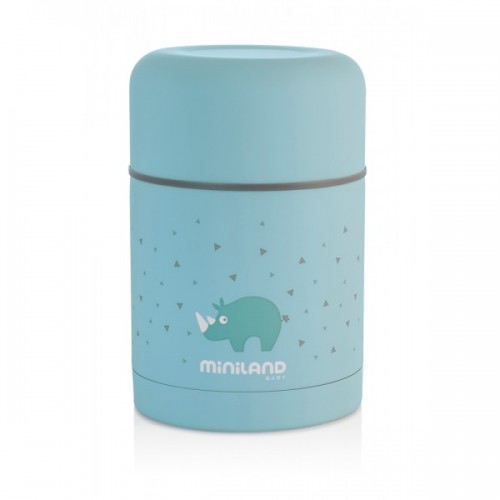 Termos mancare solida Silky Blue 600 ml Miniland
