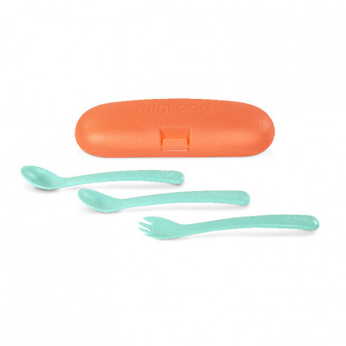Set tacamuri ergonomice pentru copii Coral Miniland