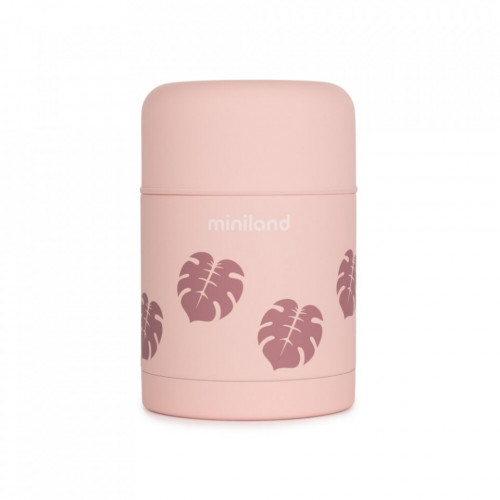 Termos mancare solida Terra Leaves 600 ml Miniland