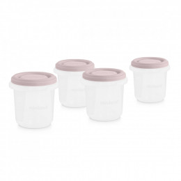 Set 4 Recipiente Ermetice gradate Terra Blush 250 ml Miniland,