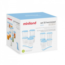 Set 10 Recipiente Ermetice 250 ml Azure