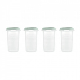 Set 4 recipiente gradate 330 ml ermetice Dolce Mint