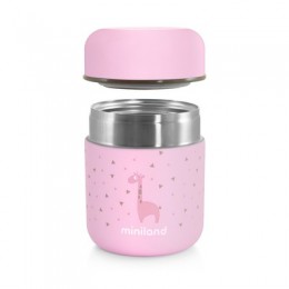 Termos Mancare Solida Silky Mini 280 ml Rose Miniland
