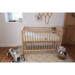 Perna plan inclinat 15° Bumbac Organic pentru pat 70x140cm