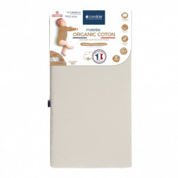 Saltea patut copii din Bumbac organic ptr. patut 60x 120 cm