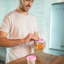 Set 10 Recipiente Ermetice 250 ml Rose