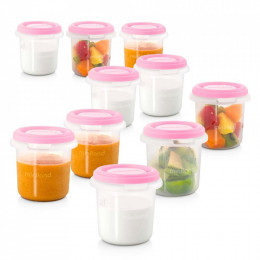 Set 10 Recipiente Ermetice 250 ml Rose