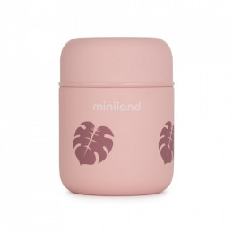 Termos mancare solida Mini Terra Leaves 280 ml Miniland