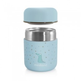 Termos Mancare Solida Silky Mini 280 ml Azure Miniland