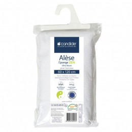 Cearceaf plusat pentru protectie saltea,din bambus, impermeabil 60x 120 cm