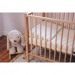Perna plan inclinat 15° Bumbac Organic pentru pat 60x120 cm