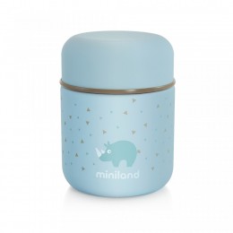 Termos Mancare Solida Silky Mini 280 ml Azure Miniland