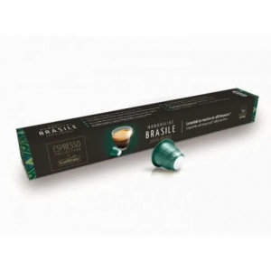 Capsule Caffitaly Brasile compatibile Nespresso, 10 capsule