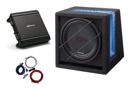 Kit Audio Alpine SBG-1244BR +MRV-M250 + 350940