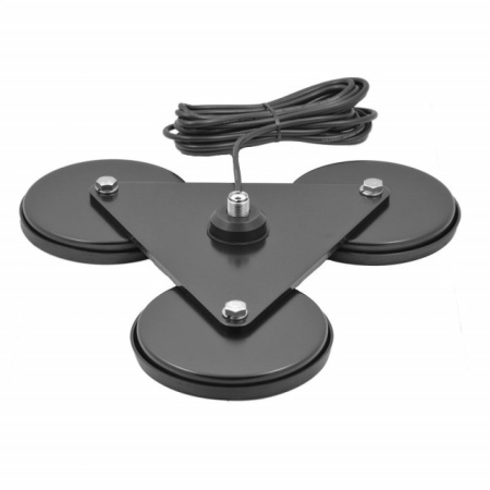 Suport magnetic triplu Avanti pentru antene radio