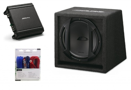PACHET AUDIO ALPINE SBE-1244 BR + MRV-M250 + 350940