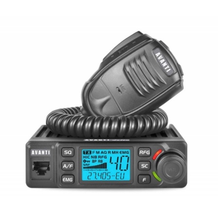 Statie Radio CB Avanti DELTA 4-8-15W, 12-24V, ASQ, RF Gain, Roger Beep