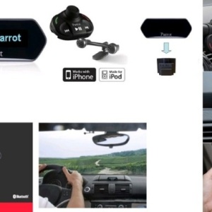 Car Kit Bluetooth Parrot MKi 9100