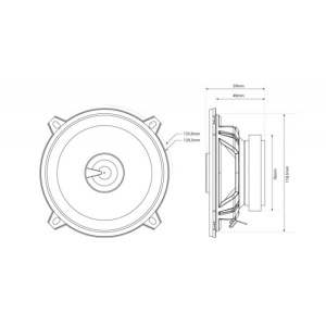 Difuzoare auto MTX TX250C