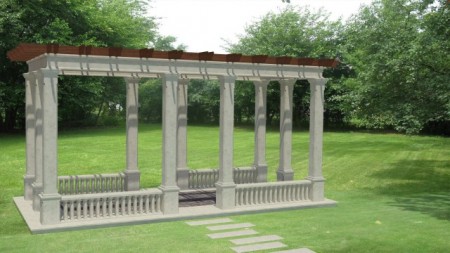 PAVILION DE GRADINA SERIA OXFORD - MODULO 3