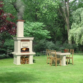 Bucatarie de vara OXFORD - MODULO B - CUPTOR PIZZA