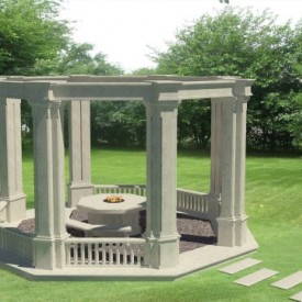 PAVILION DE GRADINA SERIA OXFORD - MODULO 5