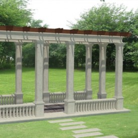 PAVILION DE GRADINA SERIA OXFORD - MODULO 3