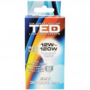 Bec LED E27 230V 12W (1100lm) A65 6400K (lumina rece) 36.000h