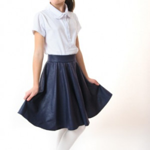 Fusta scoala bleumarin Sparkle