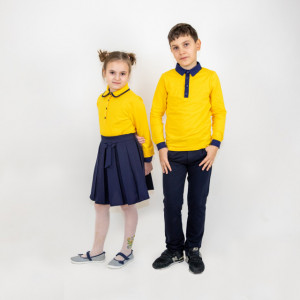 Bluza scoala Matei galbena