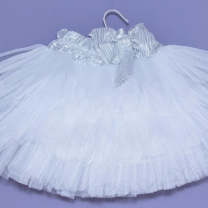 Fustita tutu Silver Sparkle
