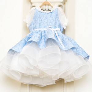 Rochie de gala lux spectaculoasa Moonlight babyblue