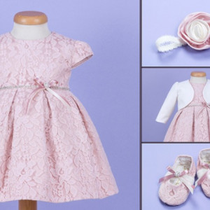 Set botez 4 piese Lady March