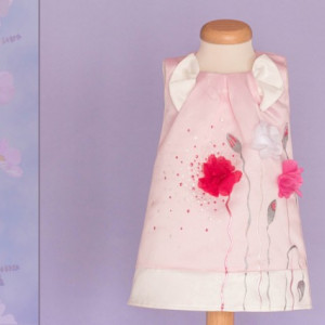 Rochita botez Happy Flowers