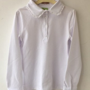 Bluza scoala alba fete Julia alba