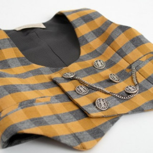 Costum baieti de lux Golden Tweed