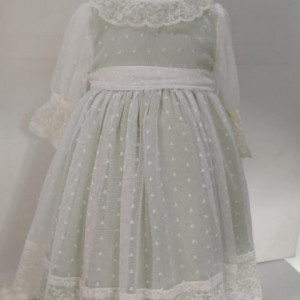 Rochie de botez Molly vernil